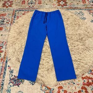 Figs scrub pants size large blue 1657